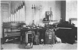 Instruments for experiments on hearing. 