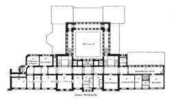 Erstes Stockwerk [des physiologischen Instituts Berlin]