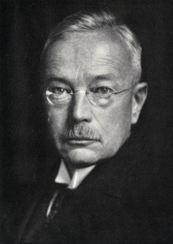  [Portrait of Erwin Baur]   