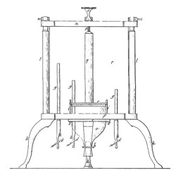 Diffusionsapparat in 1/3 der natürlichen Grösse