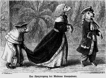 Der Spaziergang der Madame Pompadour