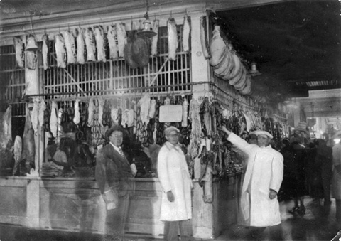 meat market in Buenos Aires